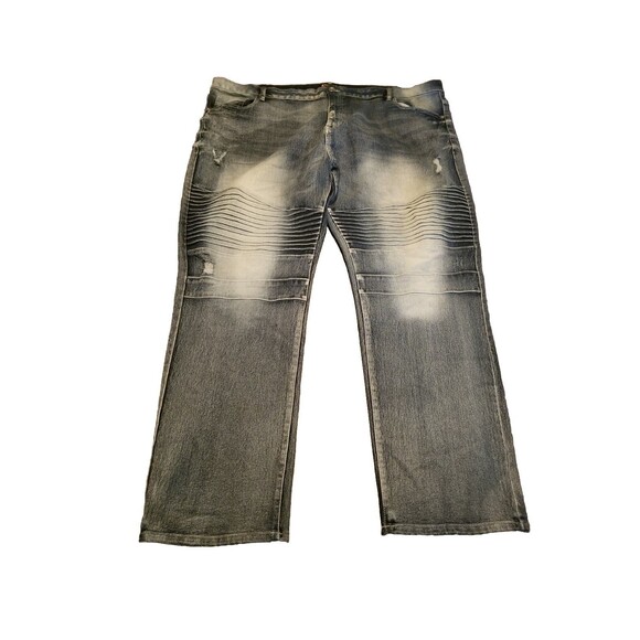 South Pole Other - Southpole Jeans Men's Size 48 Distressed Faded Denim Stretch Streetwear Y2K 90's